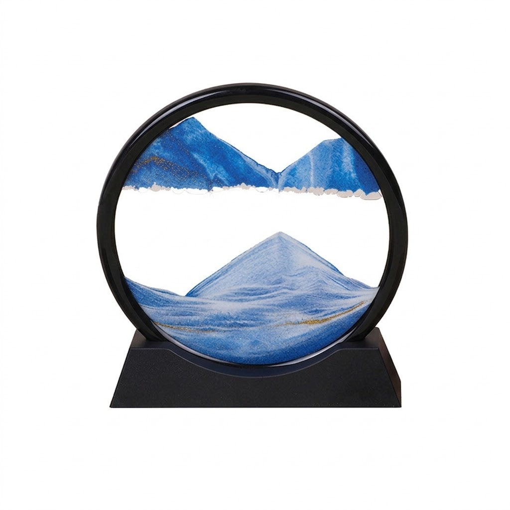 Moving Sand Art Frame – Relaxing Dynamic Sandscape Decor – TOLIMOA