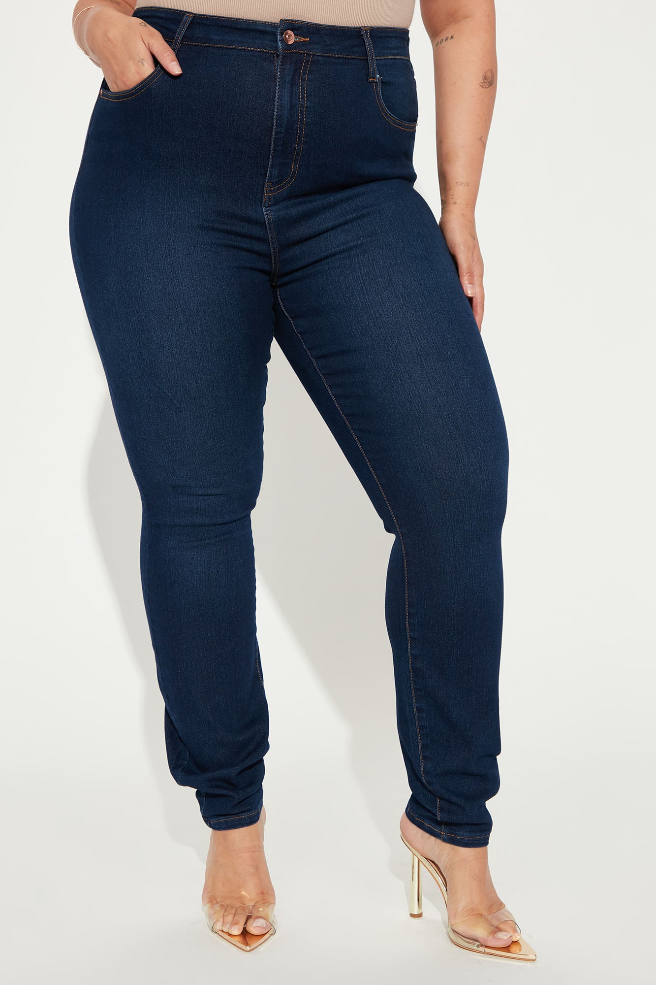 Supernatural High Rise Jeans - Dark Wash