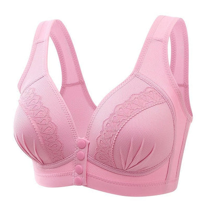 BUY 1 GET 1 FREE - 2023 Front Button Breathable Skin-Friendly Cotton Bra