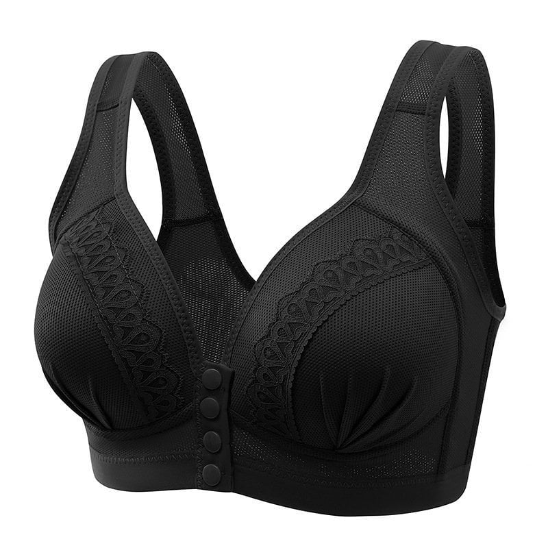 BUY 1 GET 1 FREE - 2023 Front Button Breathable Skin-Friendly Cotton Bra