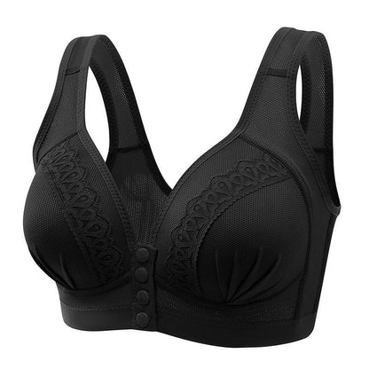 BUY 1 GET 1 FREE - 2023 Front Button Breathable Skin-Friendly Cotton Bra